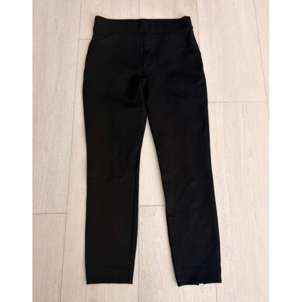 SPANX The Perfect Pant Ankle‎ Backseam Skinny Pull On Pant Sz M Black
